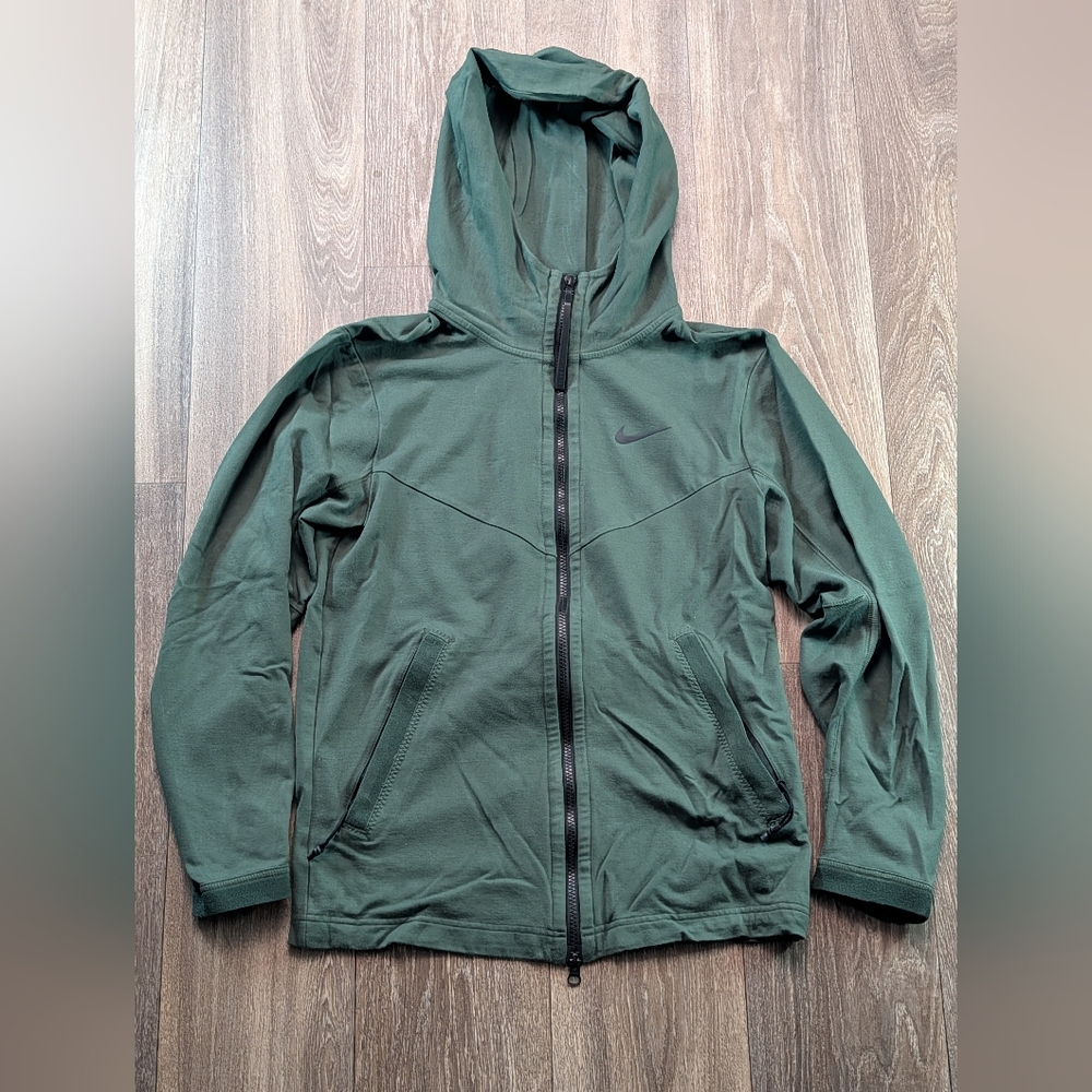 Nike Sportswear Tech Jacket Pack Hooded Full Zip  BV4489 370 Green Sz Xtra Small